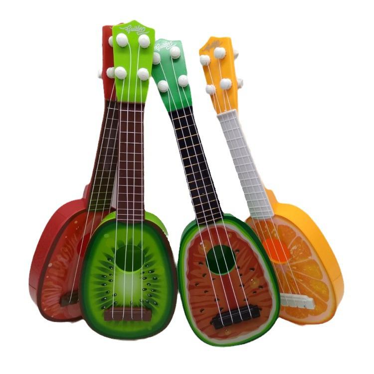 36cm Cartoon Fruit Ukulele Toy for Kids