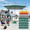 Gureide Outdoor Rectangular Patio Umbrella