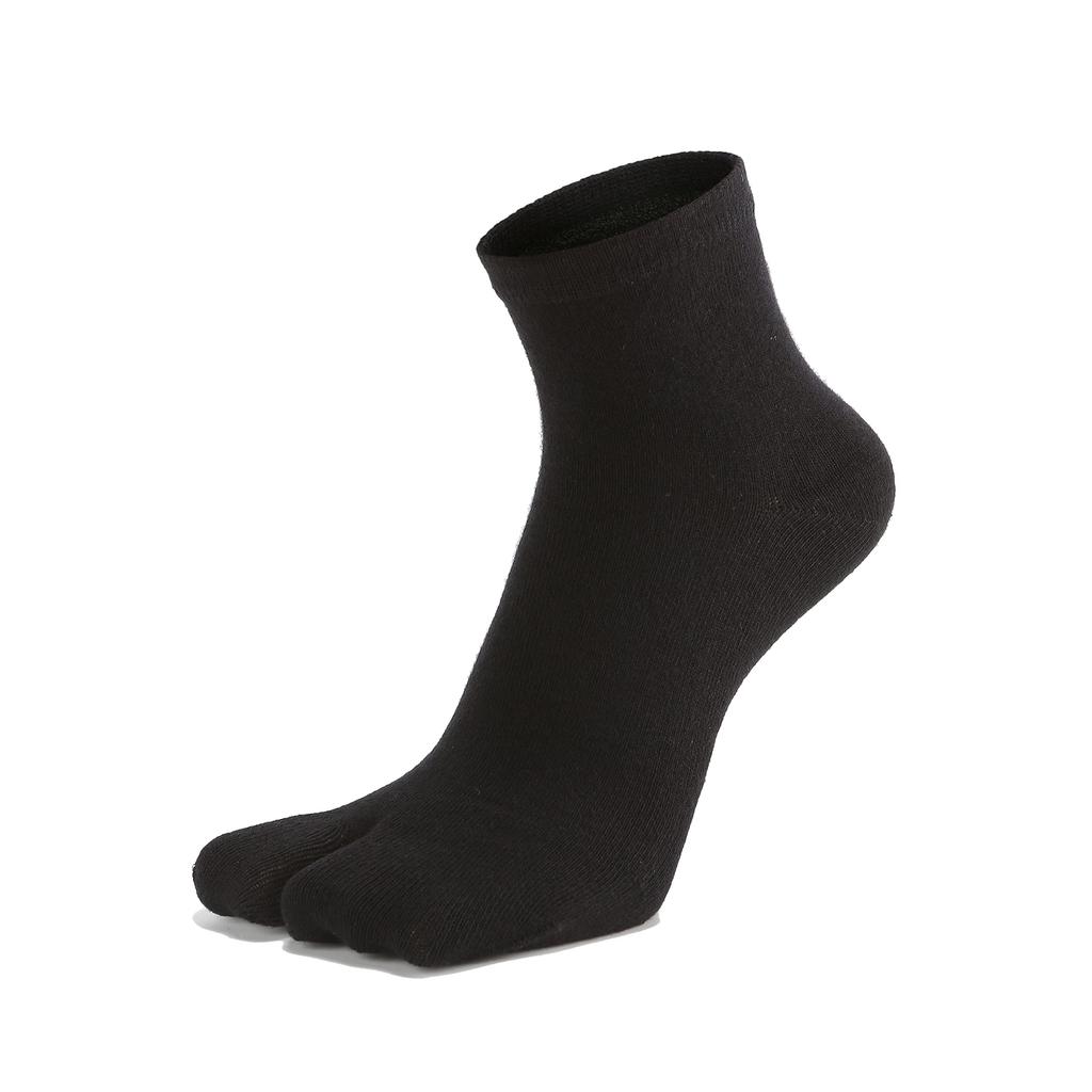 WIOIW Tabi for Casual and Set of 6 Women's Two-Toe Socks, Cotton, Sports, Wear, Commuting, School,