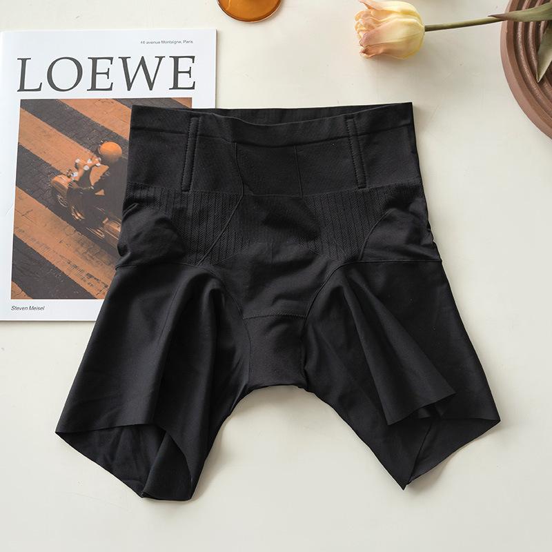 Female Summer Thin High Waist Shaped Non Curled Antibacterial Crotch Non Trace Anti Light Safety Underwear