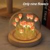 LED DIY Mini Tulip Craft Kit – Cute Decorations for Home, Birthday Gifts, Perfect for Girls, Family, Friends, Kids, and Christma
