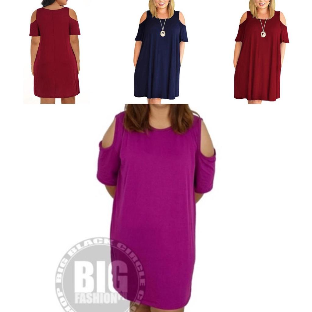 Gorgeous Plus Size Off Shoulder Dress For Summer Parties And Weddings