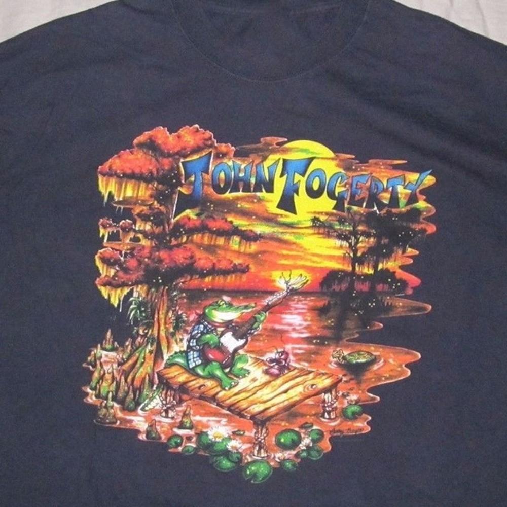 Classic JOHN FOGERTY World Tour 2007 Unisex Shirt 20D1196 Unisex T-Shirt XXXXL