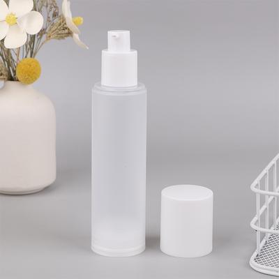 15Ml-100Ml White Empty Vacuum Airless Plastic Lotion Cream Bottles Container Travel Size Cream Container Pump Perfume Bottle
