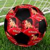 Piłka nożna Cristiano Ronaldo Rozmiar 5 Kolorowa Szyta maszynowo PVC Gotowa do zawodów Trwała Wysokoodskokowa