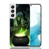 Halloween Moon Witch Horror Phone Case For Samsung Galaxy S26 Ultra S23 S24 S25 Edge S20 FE S21 S22 Plus Soft Print Shell Cover