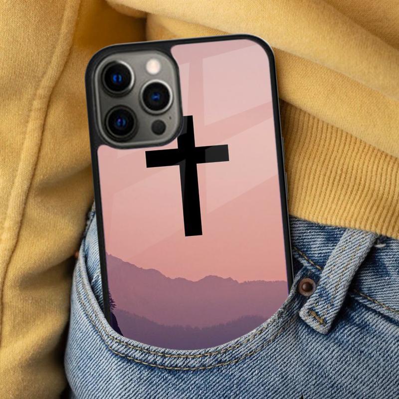 Verse of The Christian Bible Jesus Soft Phone Case for iPhone 17 Air 16e Pro max 15 Pro 13 14 Plus 11 12 MagSafe Magnetic Coque