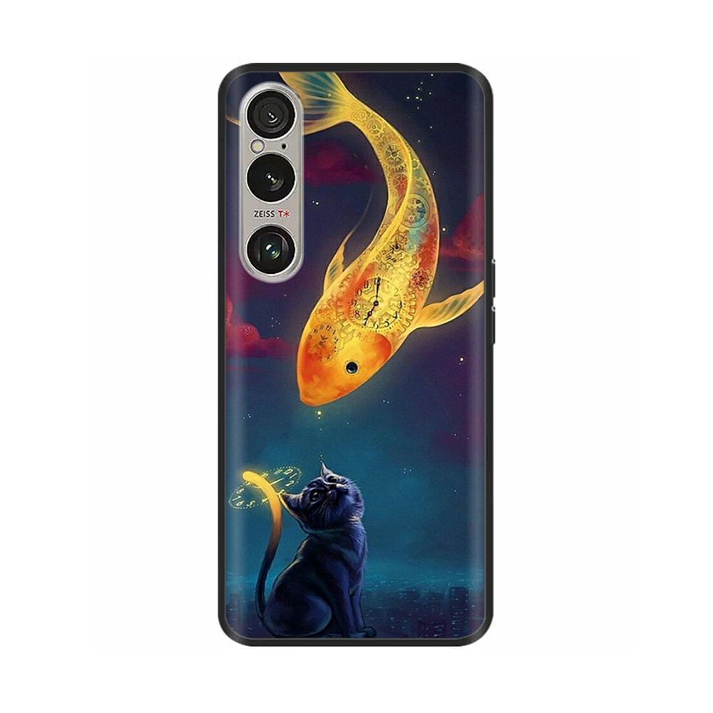 For Sony xperia 1 VI Case New Design Soft Back Cover Silicone Phone Case For Sony Xperia 10 VI 2024 Cases 10VI Protection Fundas