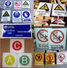 High Voltage Safety Sign: Reflective, Sunproof, Waterproof, Corrosion-Resistant PVC