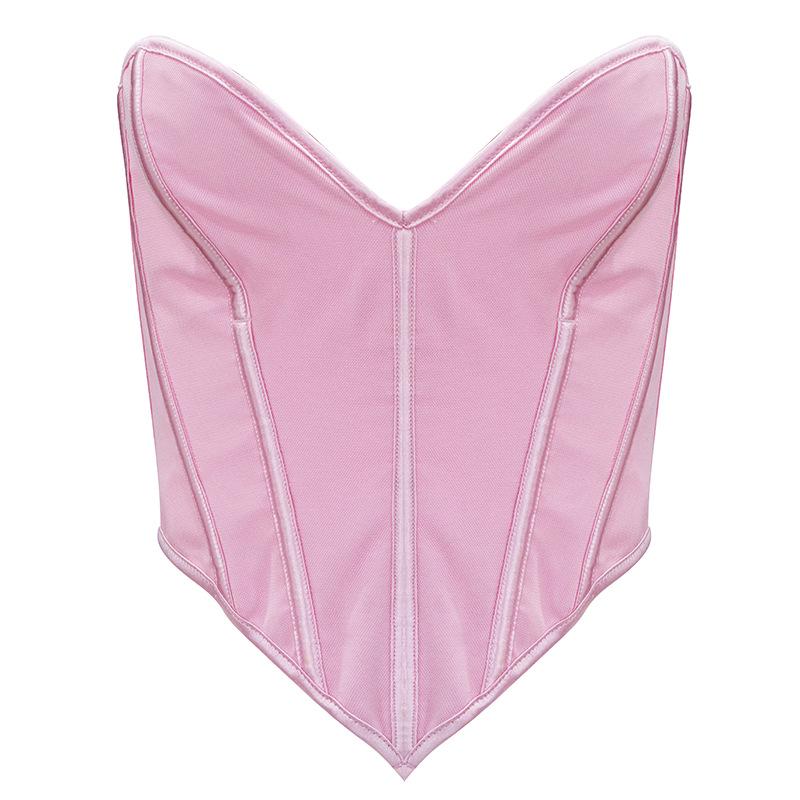 

New V-Neck Shaping Underwear: Sexy European & American Fit, Palace Waist Cincher, Tight-Fitting Women s Top XS