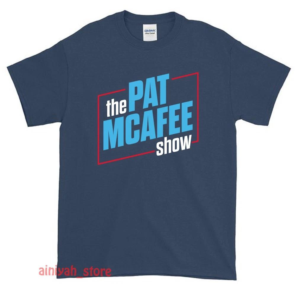 New The Pat Mcafee Logo Men s Funny T shirt USA Size S-XXL 3XL