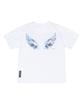 WHEN YOU MOVE Wing Graphic Logo Short Sleeve T-Shirt White