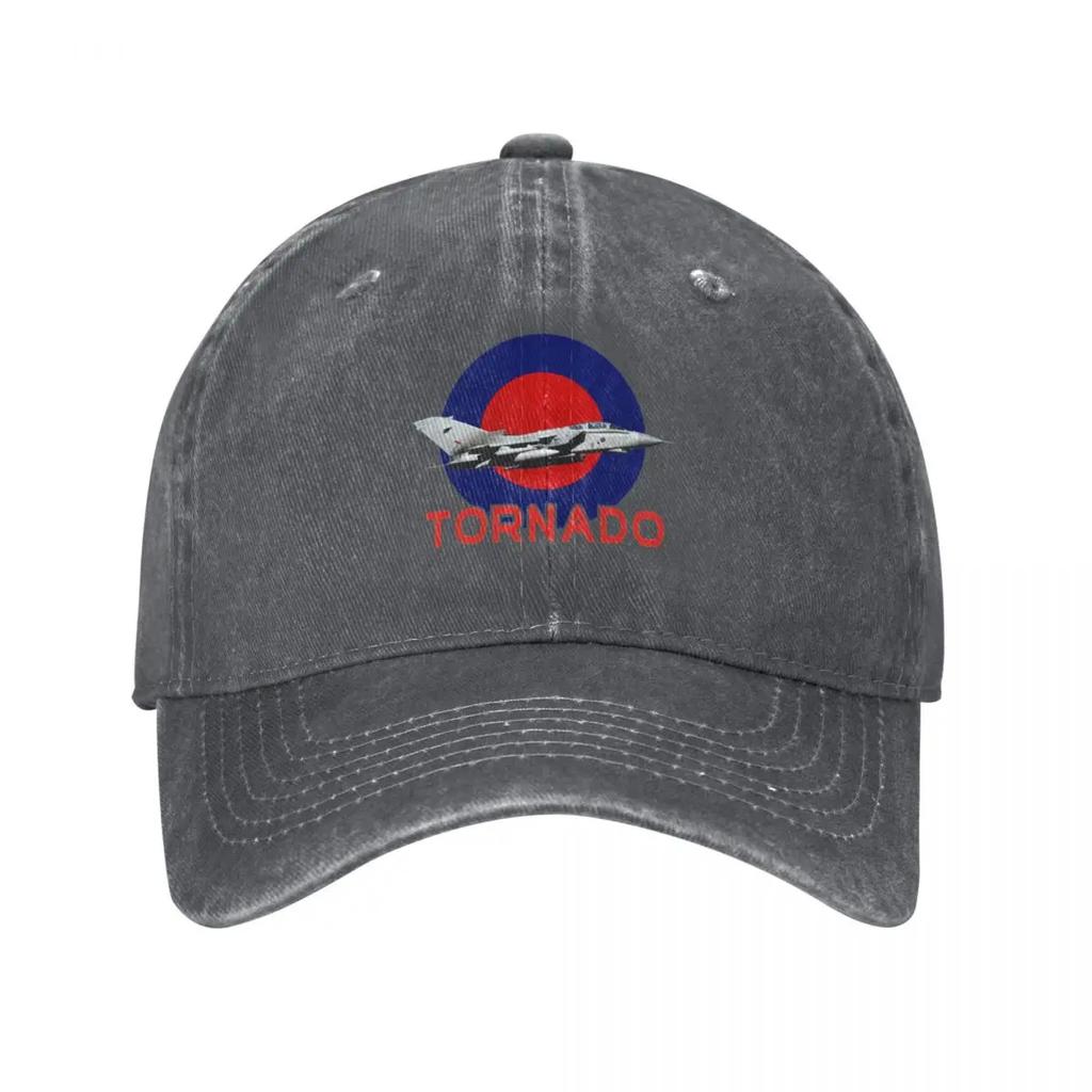 Tornado Fighter In RAF Roundel Baseball Cap Dad Hat Winter Hat Luxury Unisex Cap Hats On Offer Womens Beach Outlet Unisexs
