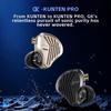 GK KUNTEN PRO HiFi In Ear Earphone Second Generation Dynamic Driver Long Stroke Bass Wired Headphone Type-C Detachable 0.78mm