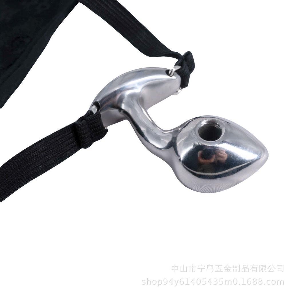 Factory Wholesale Stainless Steel Chastity Lock for Men and Women Anal Prostate Stimulation Wear Panties Adult Toys