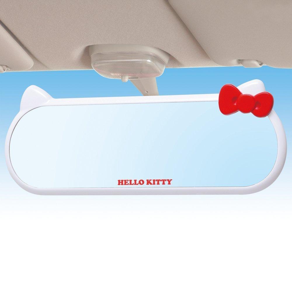 SEIWA Car Rearview Hello Kitty Face KT392 Mirror, Mirror,
