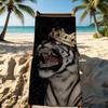 Animal Cool Diamond Towel For Outdoor Camping Beach Towel Super Absorbent Quick-Drying Summer Towel