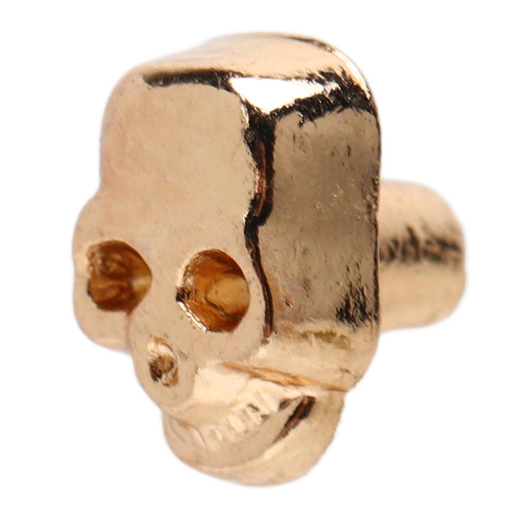 200 Sets Skull Rivets Butiful Fashionable Skull Stud Accessories for Shoes Clothing Bags