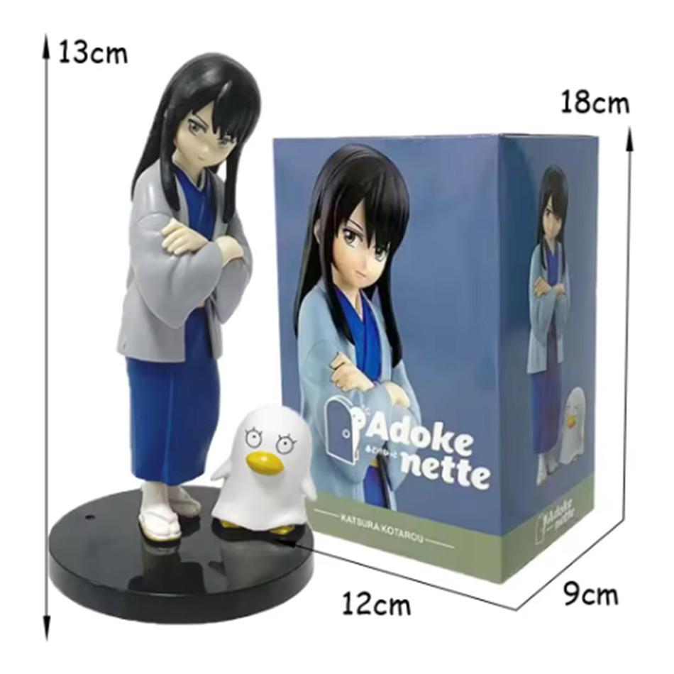 14cm Adokenette Gintama Sakata Gintoki figura de Anime Katsura Kotarou figura de acción Takasugi Shinsuke estatuilla modelo muñe