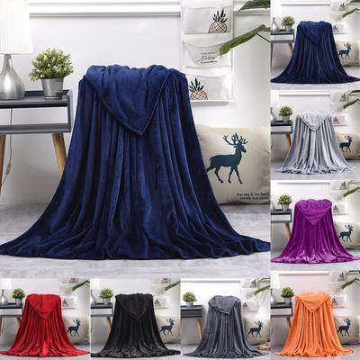 Soft Flannel Blanket Living Room Bedroom  Conditioning Bed Blanket