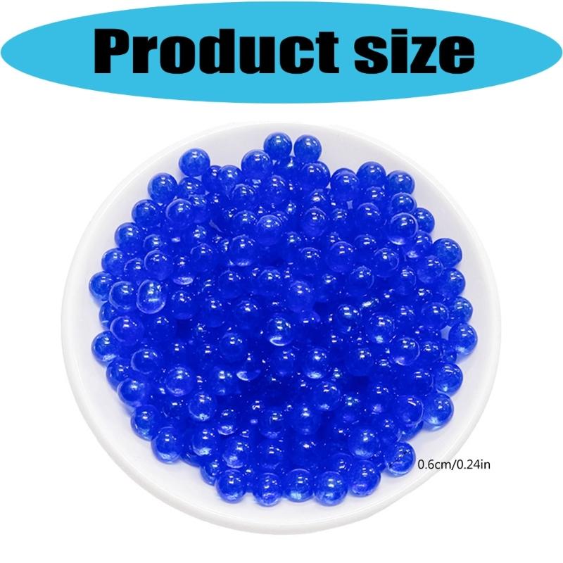 Clear Flat Glass Marble For Vase Aquarium Pebbles Vase Fillers Beads Loose Glass Rounds for Table Styling, Jar Arrangements and Craft Projects,