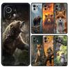 Hülle Für Xiaomi Mi 15 14 13 12 11 Lite 14T 13T 12T 11T Pro Poco X7 X6 X5 X3 Pro F6 F5 F4 Abdeckung Cartoon Tier Bär Fuchs Eichhörnchen
