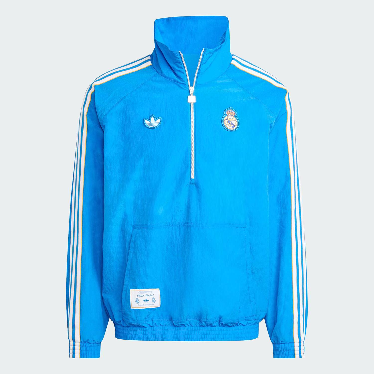Adidas Originals Authentic Trefoil Men s Loose Hooded Three-Stripes Sweatshirt KC3736 180 100A L