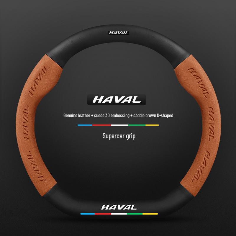 Haval Lenkradbezug für Shenshou H9, Big Dog, H6 National Tide Edition, M6, Chitu, F7X - Wildleder-Finish