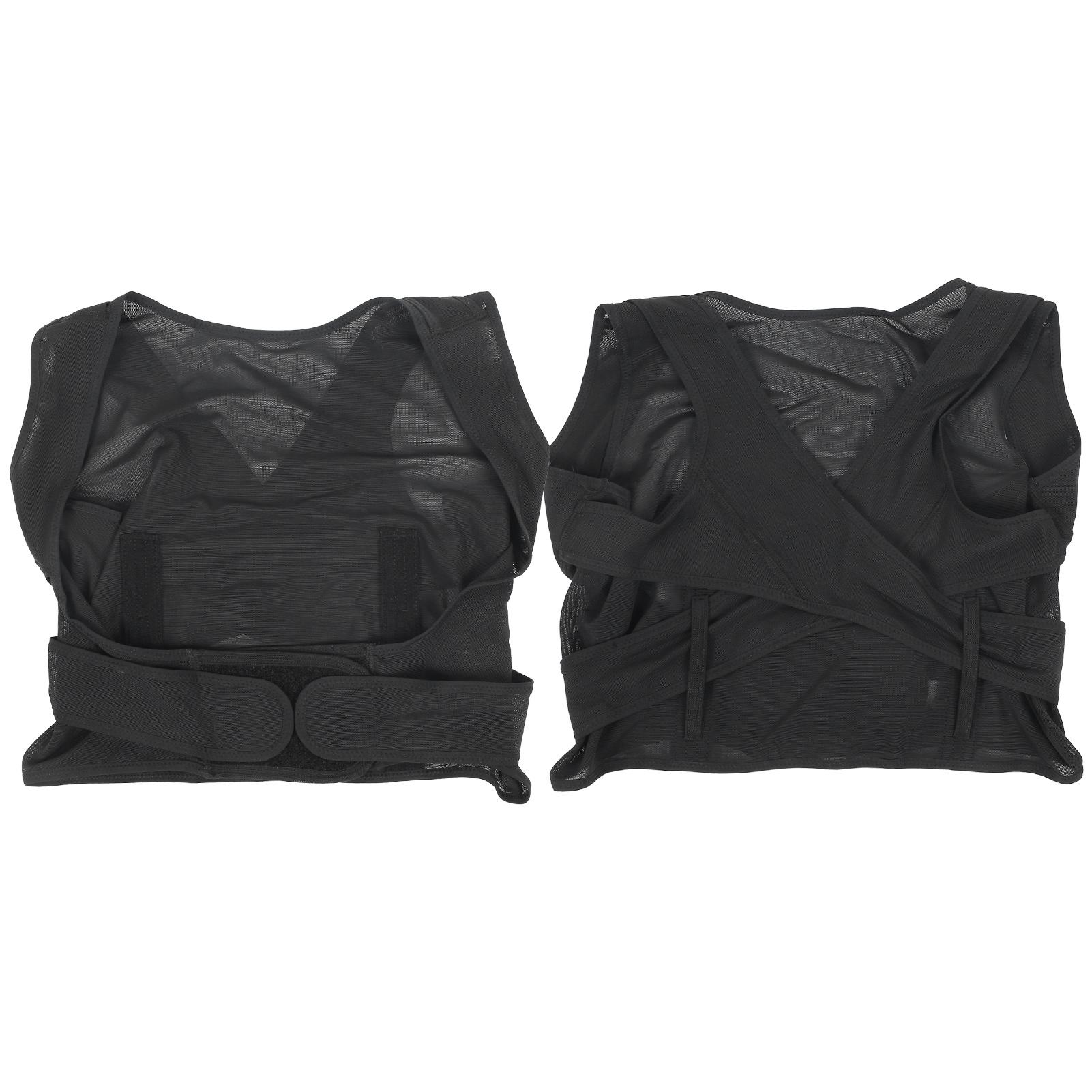 

Женский регулируемый корректор осанки для плеч, спины, груди, формирующий тело, бюстгальтер с поддержкой, черный, L L(for 6.5-9kg) чёрный