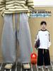 Boys' High Street Fashion Sports Pants - Autumn/Winter 2026 Collection, Stylish & Casual Thickened Long Pants for Older Kids
