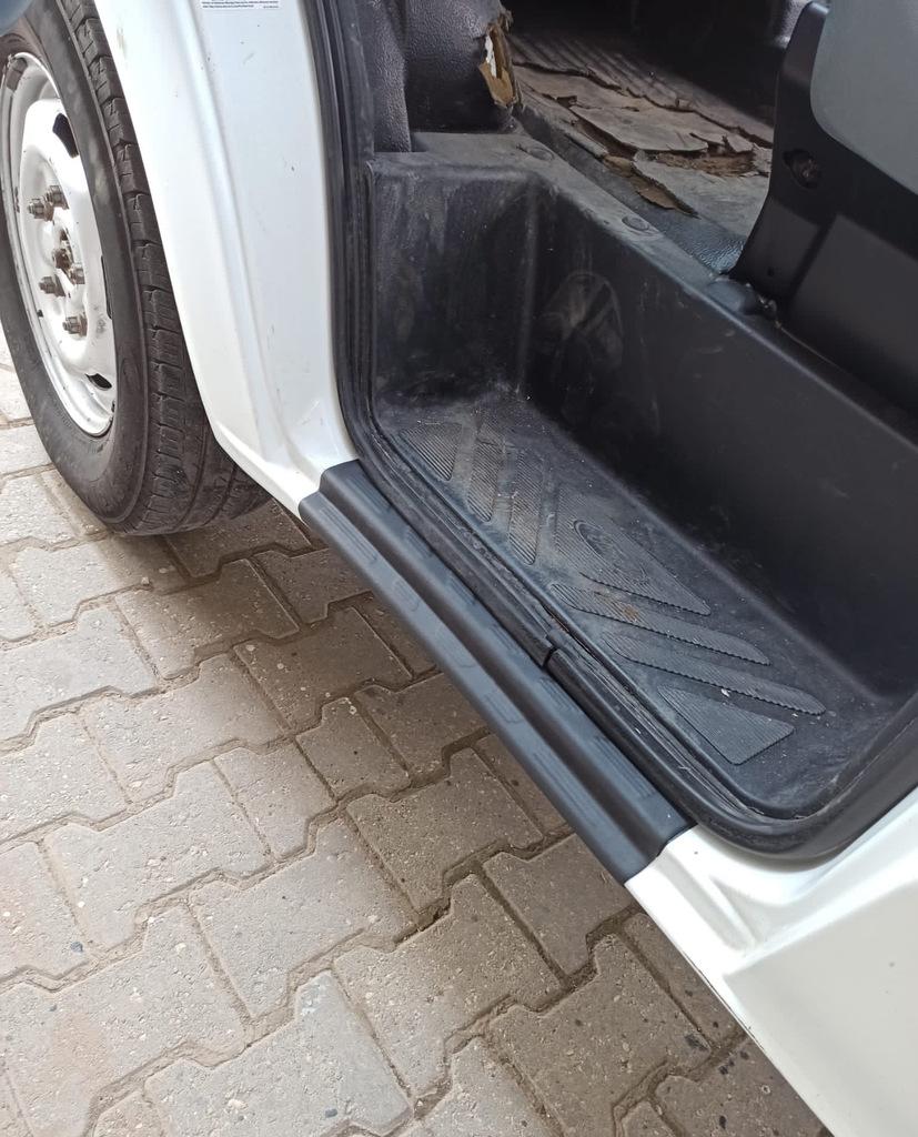 

Накладки на пороги EuroCap (2 шт, ABS) для Ford Transit 2000-2014 рр.