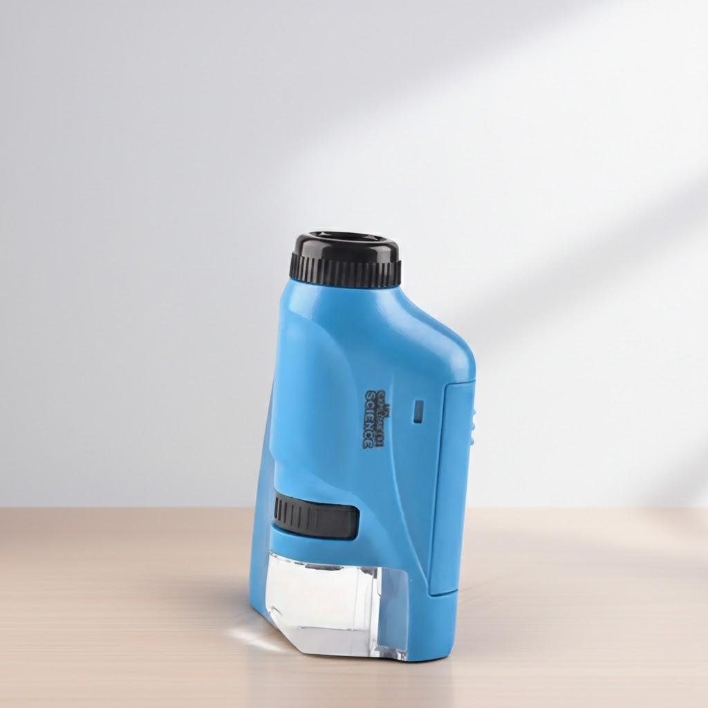 Portable Handheld Microscope 60X 100X Magnification Optical Lens for Scientific Observation and Experiments