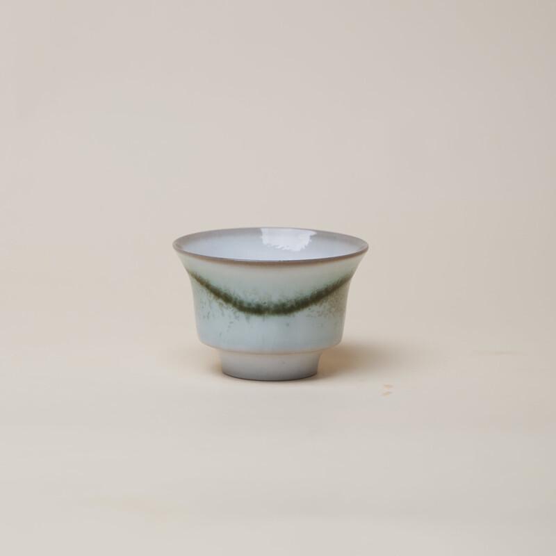 Mo Bai Qiu Shan Fang  Empty Boat  Soda Fired Teacup
