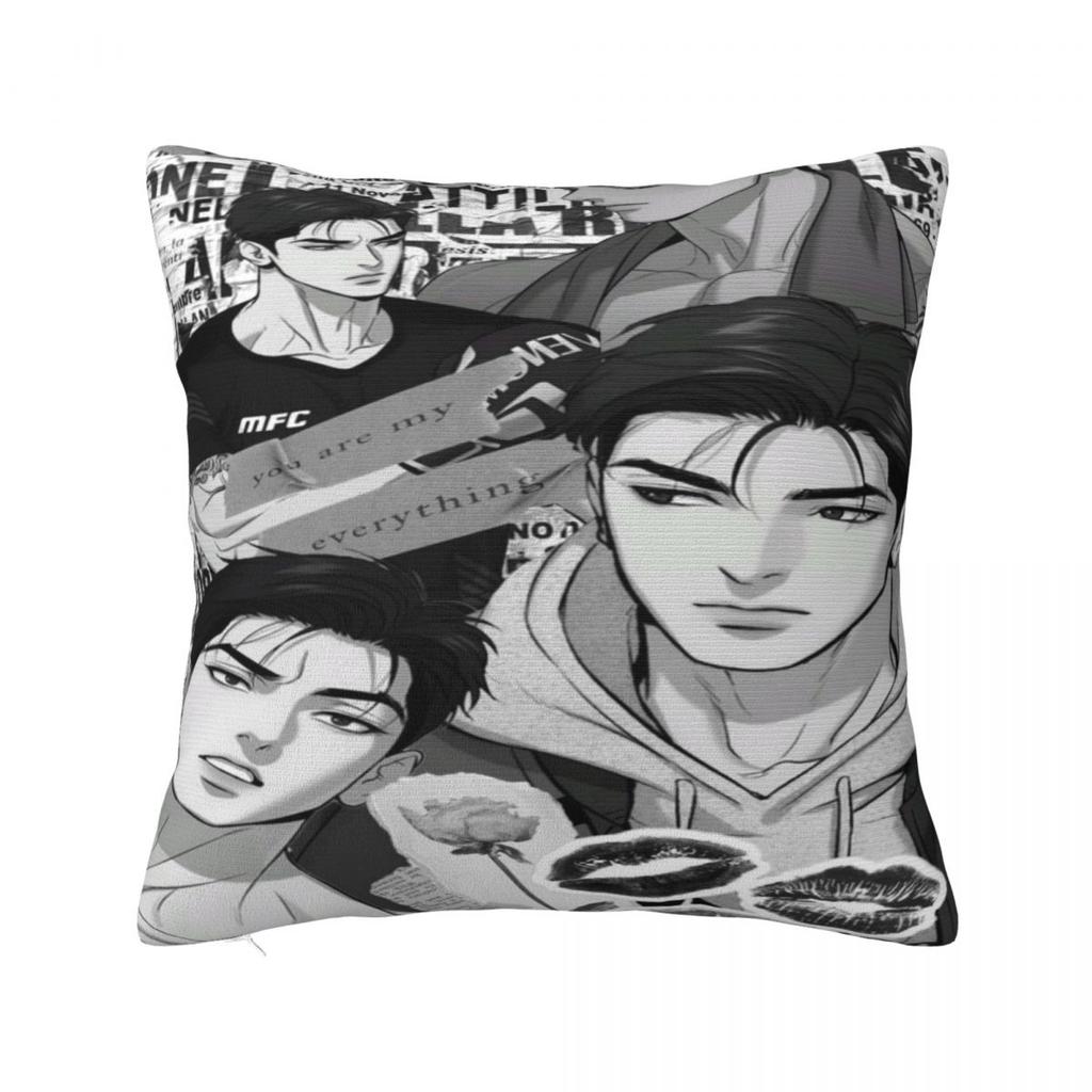 Joo Jaekyung Anime Pillowcases Accessories Soft Cushion Cover Throw Pillow Cover Living Room Decorations Square Multi-Size