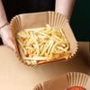 100pcs Oilproof Air Fryer Paper Non-Stick Parchment Paper Air Fryer Mat Disposable Paper  Microwave