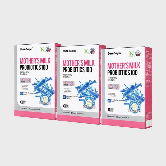 

Breast milk probiotics 100 (30 capsules) X 3 bottles