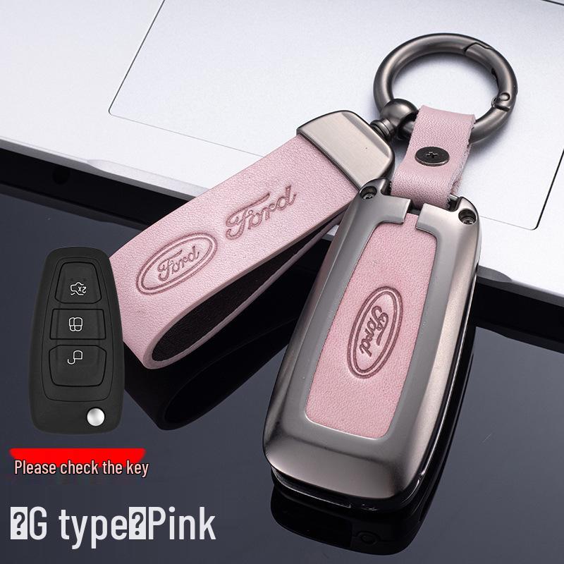 Ford Kuga 13-19 & Focus 17/18 Model Car Key Cover - 12 Metal Pack