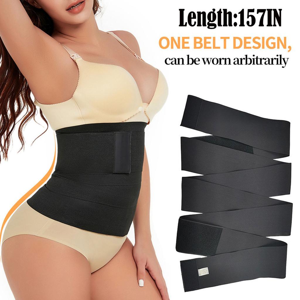 Postpartum Belly Band Pregnant Women Slimming Tummy Compression Wrap Belt Adjustable Bandage Elastic Waist Trainer Trimmer
