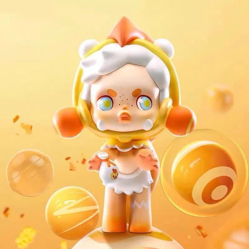 SKULLPANDA Candy Monster Town Blind Box Figure - Trendy Desktop Ornament & Car Toy for Kids