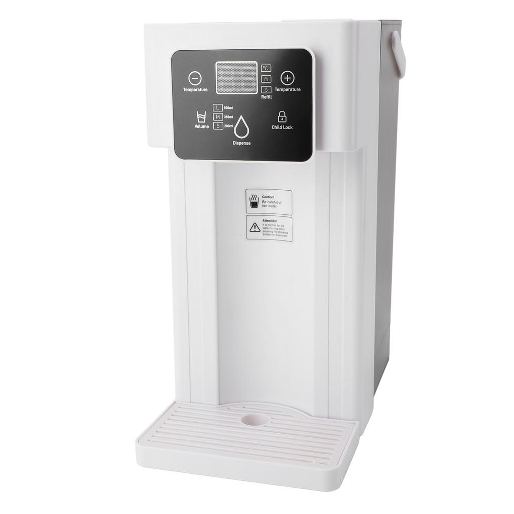 2000W Instant Hot Water Dispenser with Temperature Preset 3L Water Tank Digital Display Warm Water