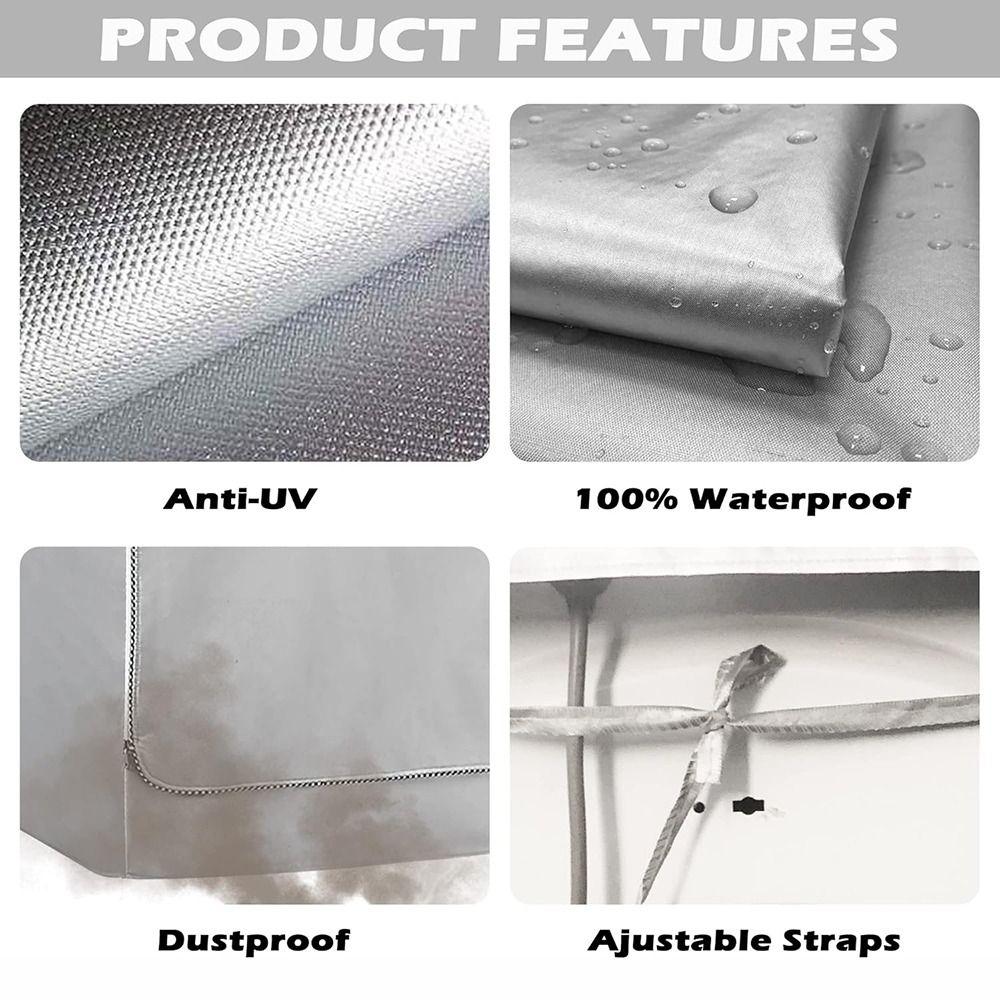 With Roll Edge Washer Dryer Cover Universal Dust Proof Cover For Front Loading Machine