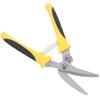 1Pcs High Carbon Steel Metal Sheet Scissor Labor-Saving Iron Cutter Heavy Duty Shear Safety Lock Spring Design Anti-Slip Handle
