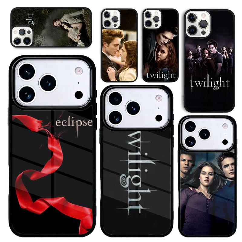 Capa Hülle für iPhone 17 Air 16 Pro Max 15 Plus 11 13 Mini 14 12 Rückseite Handyhülle Die Twilight Saga Biss weich