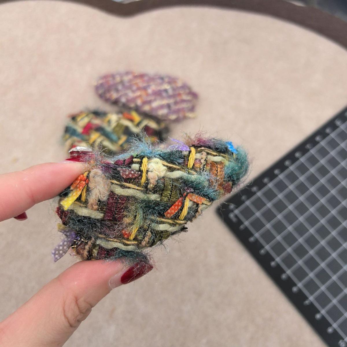 

Осенне-зимняя основа для DIY заколки для волос - Боковой держатель для аксессуаров для волос