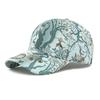 Cappellino da Baseball con Visiera Parasole e Ricami Autunno Inverno Stile Etnico da Donna