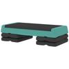 Adjustable Fitness Stepper, with Non-Slip Surface, for Home, Gym, Office Workout, Green