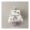 Schoolbagins new children's fluffy backpack girls fluffy cute cartoon Hello Kitty versatile baby backpack