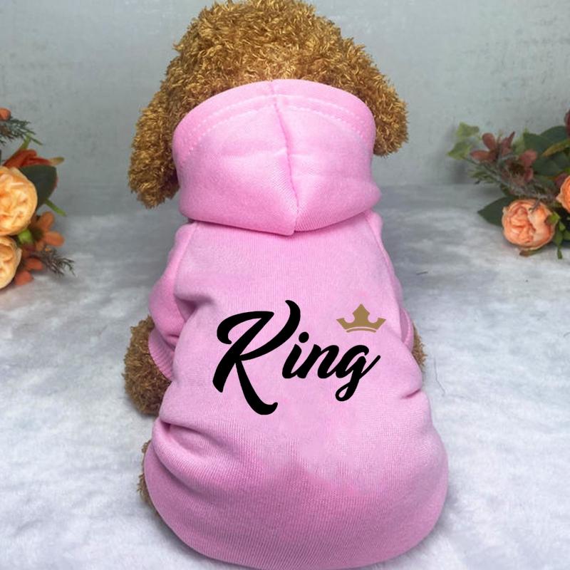 KING Large, Medium and Small Dogs, Velvet Warm Pet Clothing, Dog Clothes, Dog Hoodies, Dog Sweaters, Big Dogs