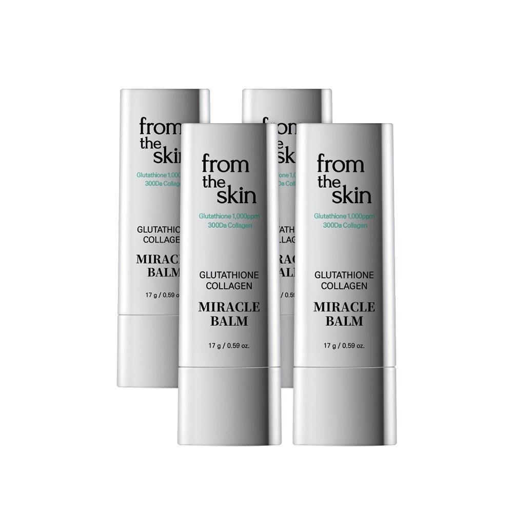

Glutathione Collagen Miracle Balm Tone-up Sun Stick 17g (SPF50+) 4pcs