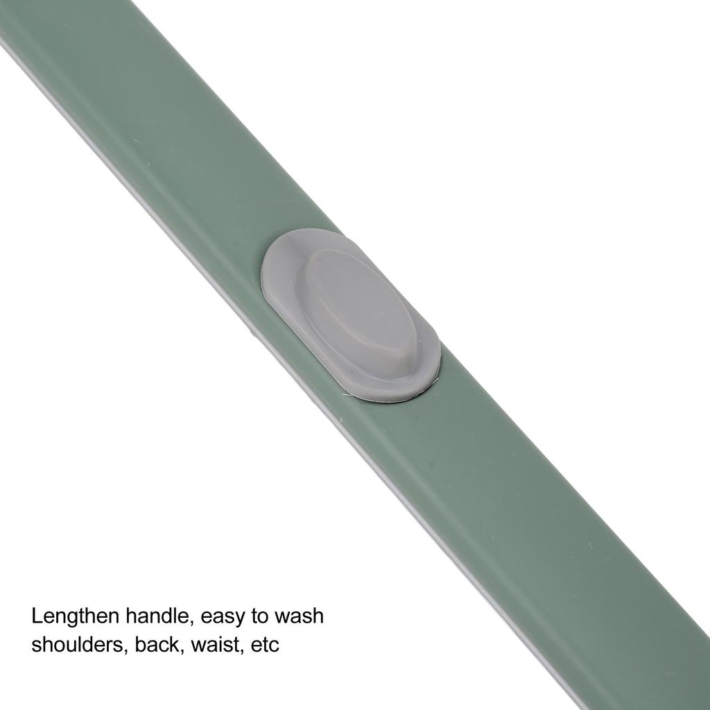 Handle Bath Brush Soft   Button Removable Brush Head Body Bath Brush for Bathroom